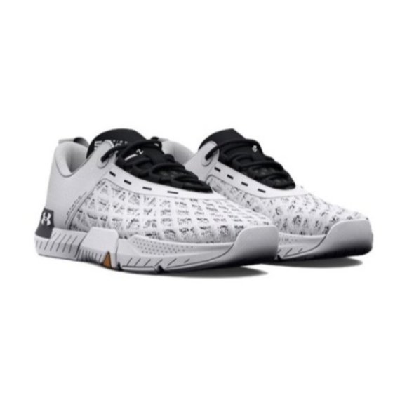 Under Armour UA Tribase Reign 5 Low Mens Shoes White 3026021-100 NEW Sz 11.5 main image 4